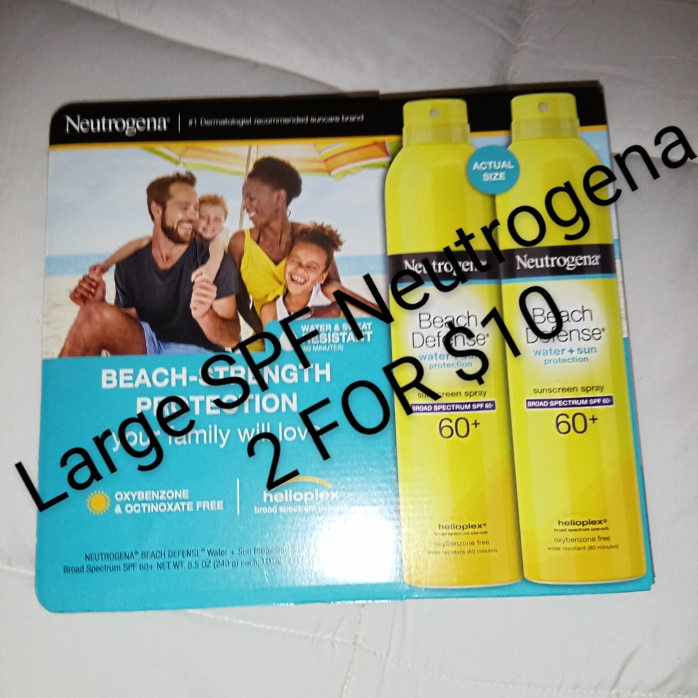 Neutrogena Beach Defense Sunscreen SPF 60+ - Yellow